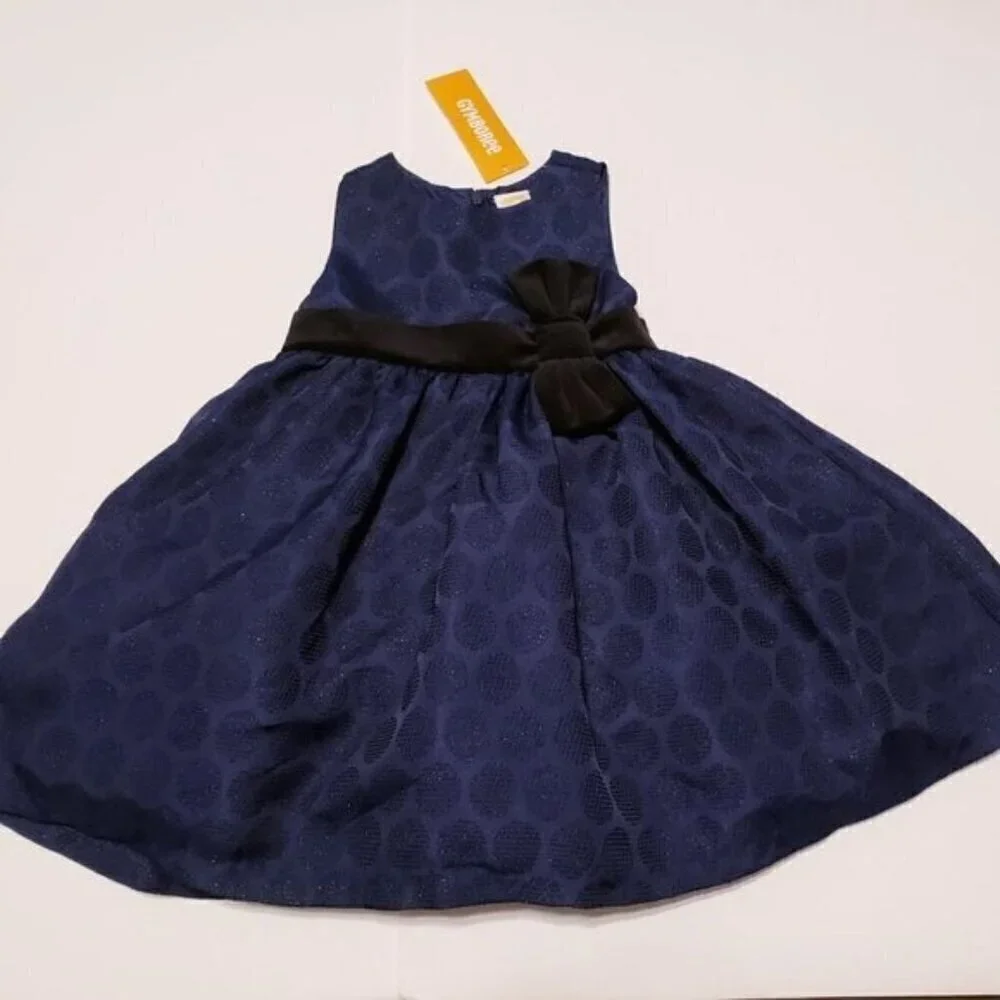 Gymboree 18-24 m special occasion dress blue bow